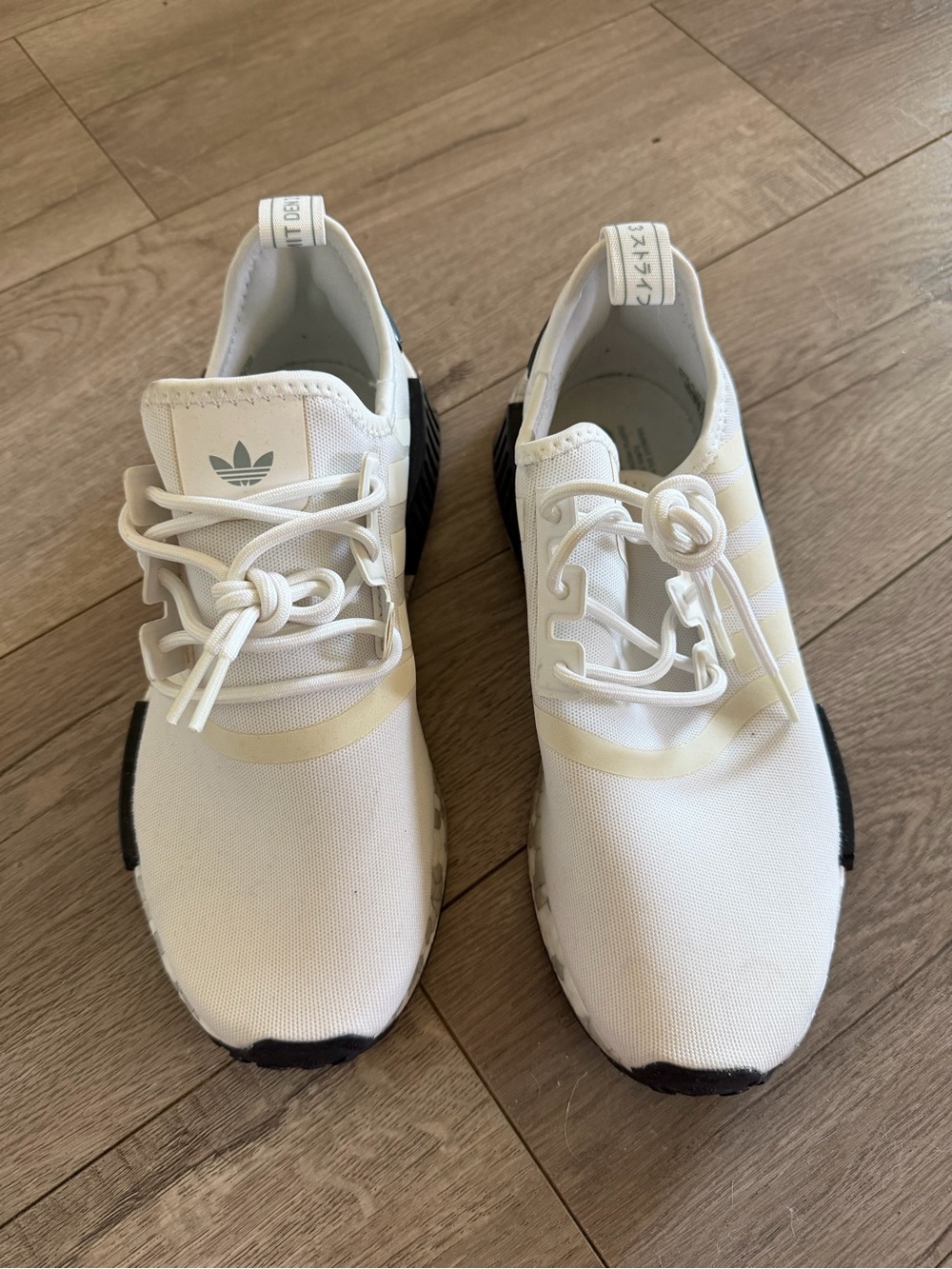 Adidas NMD_R1 Womens Shoes (Cloud White / Magic Grey / Legend Ink)

Brand new